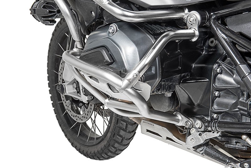 Stainless steel reinforcing strut for original BMW engine crash bar, BMW R1200GS Adventure (LC) 2014-2016