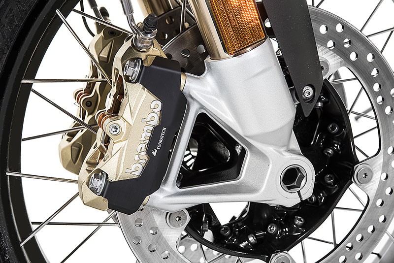 Protector for brake callipers front (Set), black, for BMW R1200GS (LC)/ R1200GS Adventure (LC)