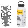 BMW - Adapter plate Bottle holder, single with Touratech aluminum bottle 0.6 litres
