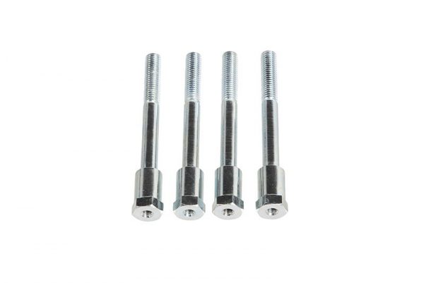 Set of special screws for original BMW navigation device holder and smartphone cradle on Touratech handlebar riser 35 mm for BMW F850GS
