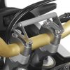 GPS handlebar bracket adapter with screws for handlebar risers 20 mm, Honda CRF1000L Africa Twin for navigation systems