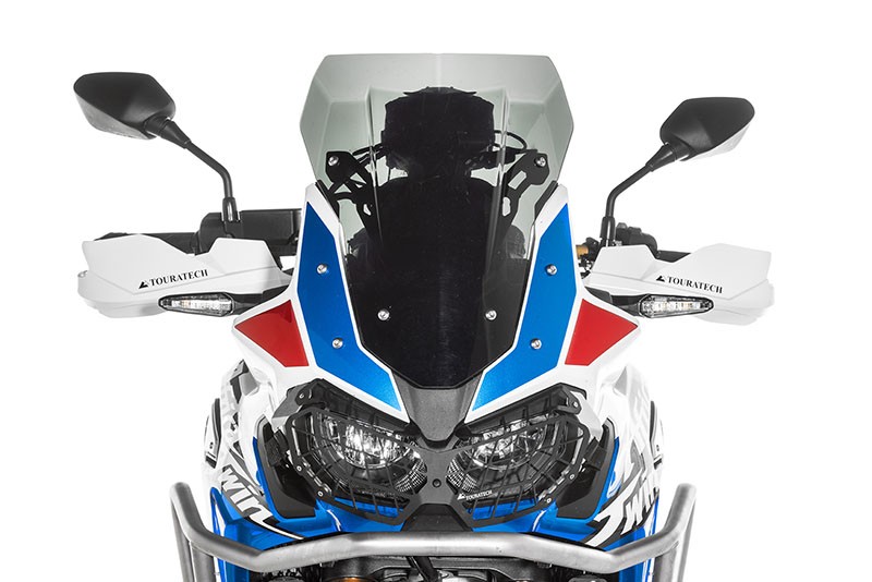 Touratech hand protectors GD, white for Honda CRF1000L Africa Twin / CRF1000L Adventure Sports