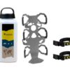 BMW - Adapter plate Bottle holder, single with Touratech aluminum bottle 0.6 litres