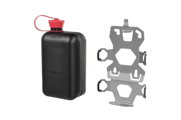 ZEGA Pro2 accessory holder set, canister holder incl. jerrycan Touratech 2 litres