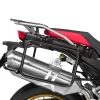 Stainless steel pannier rack, black for BMW F850GS/ F850GS Adventure/ F750GS
