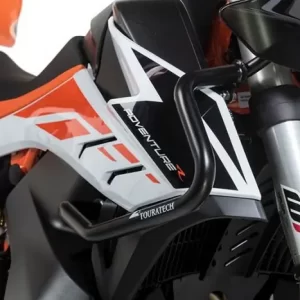 Stainless steel fairing crash bar, black for KTM 790 Adventure/790 Adventure R