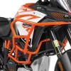 Crash bar extension orange for KTM 1290 Super Adventure S / R