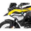 Stainless steel crash bar, black for BMW F850GS/ F750GS