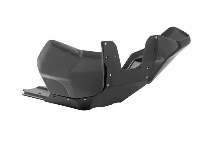 Engine protector RALLYE Evo, Aluminium black for KTM 790 Adventure/ 790 Adventure R