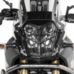 Headlamp guard black with quick release fastener for Yamaha Tenere 700 *OFFROAD USE ONLY*