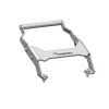 GPS handlebar bracket above the instruments, height-adjustable for BMW R1300GS/ Adventure (SILVER)