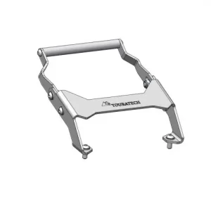 GPS handlebar bracket above the instruments, height-adjustable for BMW R1300GS/ Adventure (SILVER)