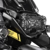 Stainless steel headlight protector black, with quick release fastener for LED headlight, for BMW R1250GS/ R1250GS Adventure *OFFROAD USE ONLY*