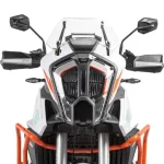 Makrolon headlight protector with quick release fasteners, for KTM 1290 Super Adventure S/R (2021-) *OFFROAD USE ONLY*